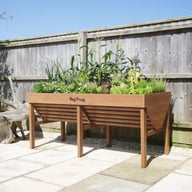 VegTrug Aluminium 1.8m - Teak - image 5
