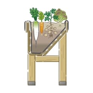 VegTrug Wall Hugger 1m - Natural - image 2