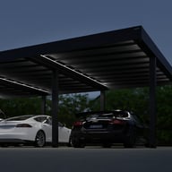 Palram Canopia Oslo Car Port Optional Lighting