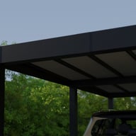 Palram Canopia Oslo Car Port Powder Coated Frame