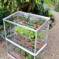 2x4 Access Mini Greenhouse in Aluminium