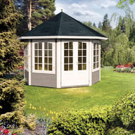 Palmako Veronica 3.3m Octagonal Wooden Garden Building