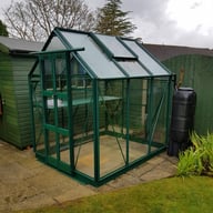 5x6 Elite Streamline Greenhouse Toughened Glass