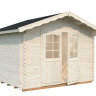 Palmako Vivian 3x2.4m Log Cabin White Dip