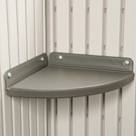 Lifetime 7x7 Plastic Shed Interior Corner Shelf
