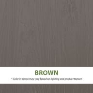 Lifetime 568 Litre Plastic Outdoor Storage Box Brown Colour Swatch Brown