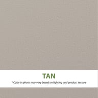 Lifetime 7x12 Plastic Shed Colour Swatch Tan