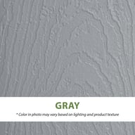 Lifetime 8x12.5 Plastic Shed Colour Swatch Gray