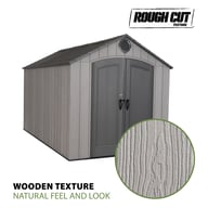 Lifetime 8x12.5 Plastic Shed Dimensions Foundation