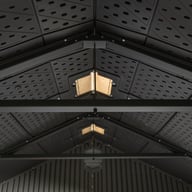 Lifetime 8x12.5 Plastic Shed Interior Roof Structure