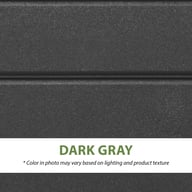 Lifetime 515 Litre Plastic Outdoor Storage Box Storm Dust Colour Swatch Dark Gray