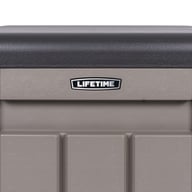 Lifetime Storage Cube Branding Detail