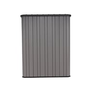 Lifetime Utility Plastic Storage Shed Angled View