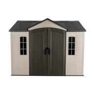 Lifetime 10x8 Plastic Shed Front Angle