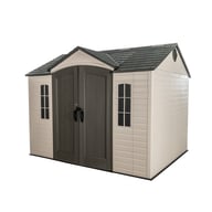 Lifetime 10x8 Plastic Shed Front Doors Closed