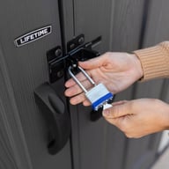 Lifetime 15x8 Plastic Shed Door Lock Hand
