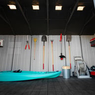 Lifetime 15x8 Plastic Shed Interior With Equipment