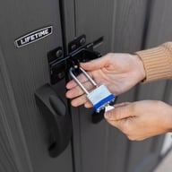 Lifetime 15x8 Plastic Shed Door Lock Hand