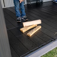 Lifetime 15x8 Plastic Shed Floor Detail