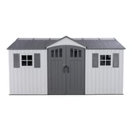 Lifetime 15x8 Plastic Shed Front View