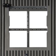 Lifetime 7x14 Plastic Shed Door Vent Detail