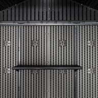 Lifetime 7x14 Plastic Shed Roof Skylights Inside
