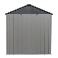 Lifetime 14x7 Side Entry Plastic Shed Gable End Render