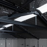 Lifetime 14x7 Side Entry Plastic Shed Interior Skylight