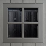 Lifetime 14x7 Side Entry Plastic Shed Window Detail