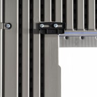 Lifetime 16.5x7 Side Entry Plastic Shed Door Lock Detail