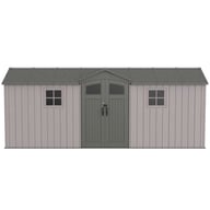 Lifetime 18.5x7 Side Entry Plastic Shed Front Doors Render