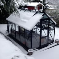 6x10 Elite Craftsman in Black Powder Coat Snow Load