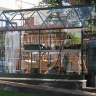 6x10 Halls Popular Green Greenhouse