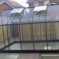 6x10 Halls Qube Greenhouse Black