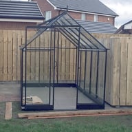 6x10 Halls Qube Greenhouse Front