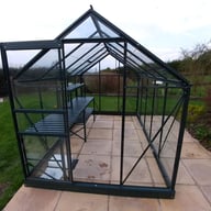 6x10 Vitavia Venus Green Greenhouse