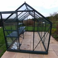 6x10 Vitavia Venus Green Greenhouse