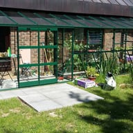 6x24 Elite Kensington Lean to Greenhouse