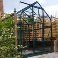 6x6 Vitavia Orion Greenhouse with Green Powder Coating