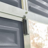 Palram 8x8 Plastic Skylight Grey Shed Lock