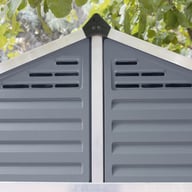 Palram 8x8 Plastic Skylight Grey Shed Ventilation