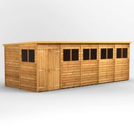 Power 20x8 Overlap Pent Shed DD