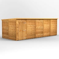 Power 20x8 Overlap Pent Shed No Windows SD
