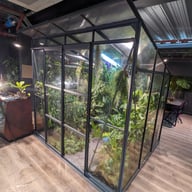8x6 Grey Vitavia Freya 5900 Greenhouse