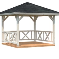 Palmako Betty 3x3m Wooden Pavillion Dimensions