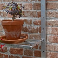 2x3 Access Harewood Lean To Growhouse Toughened Glass Alloy Shelf