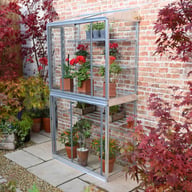 2x3 Access Hampton Lean To Mini Greenhouse Aluminium