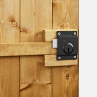 Power Overlap Shed Door Lock