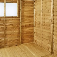 Power Overlap Shed Internal Framing