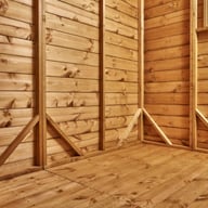 Power Potting Sheds Corner Bracing